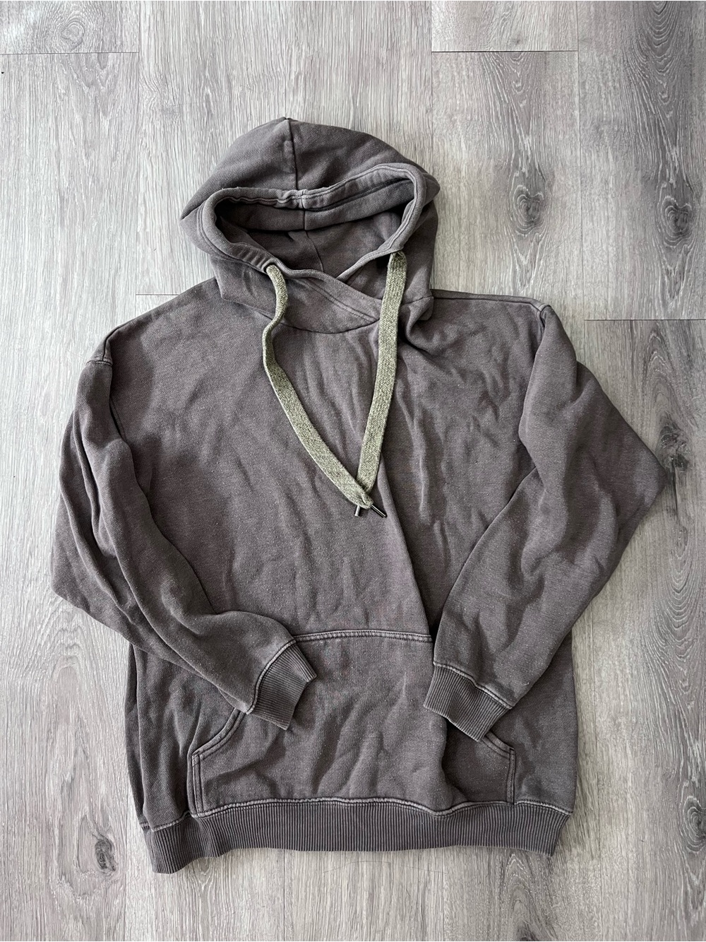 Aerie Women's Sunwashed Gray Pullover Hoodie